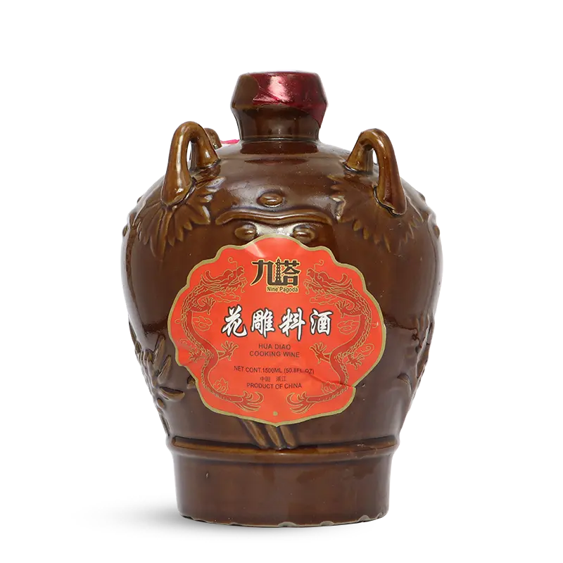 Kavanozda 1.5L Hua Diao Pişirme Şarabı