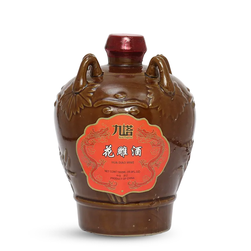Kavanozda 1.5L Shaoxing Hua Diao Şarabı Kavanozda 1.5L Shaoxing Hua Diao Şarabı