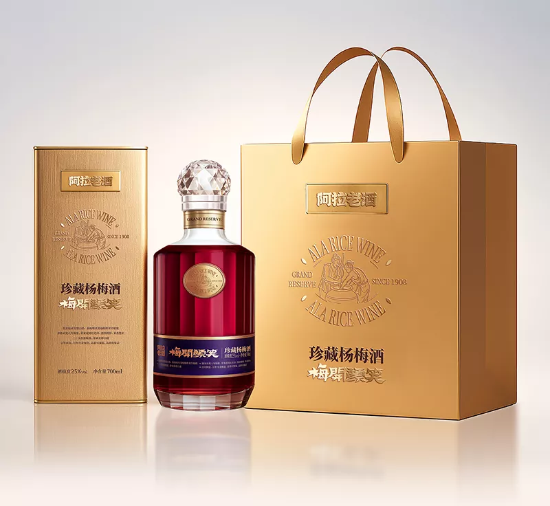 700ML Çin Bayberry Şarabı